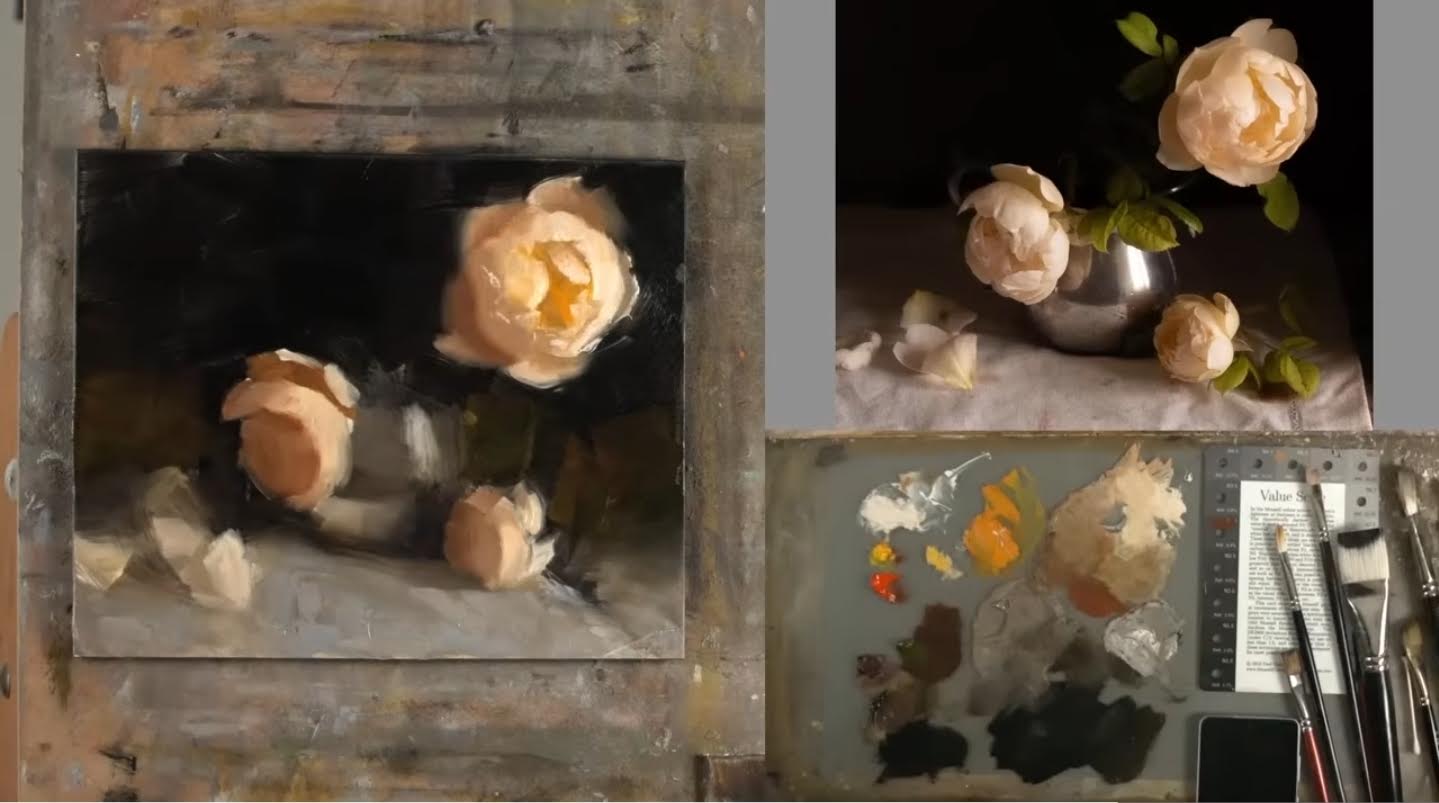 Work from Cristian's studio, teaching and colour practice